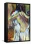 After Bathing-Edgar Degas-Framed Stretched Canvas