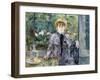 After Breakfast, 1881-Berthe Morisot-Framed Giclee Print