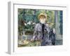 After Breakfast, 1881-Berthe Morisot-Framed Giclee Print