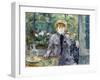 After Breakfast (Apres le Dejeuner). 1881-Berthe Morisot-Framed Giclee Print