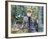 After Breakfast (Apres le Dejeuner). 1881-Berthe Morisot-Framed Giclee Print