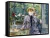 After Breakfast (Apres le Dejeuner). 1881-Berthe Morisot-Framed Stretched Canvas