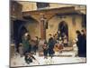 After Christmas Mass-Hugo Oehmichen-Mounted Giclee Print