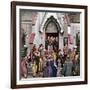 "After Church," April 16, 1949-Stevan Dohanos-Framed Giclee Print