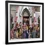 "After Church," April 16, 1949-Stevan Dohanos-Framed Giclee Print