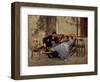 After Dinner, 1888-Nikolai Dmitrievich Kuznetsov-Framed Giclee Print