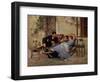 After Dinner, 1888-Nikolai Dmitrievich Kuznetsov-Framed Giclee Print