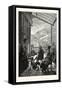 After Dinner: a Family Scene in China-null-Framed Stretched Canvas