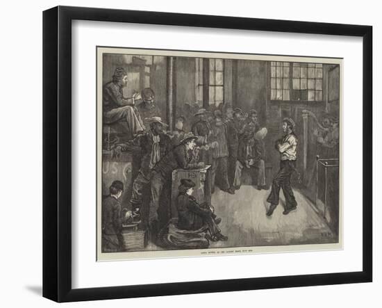 After Dinner at the Sailors' Home, East End-William Bazett Murray-Framed Giclee Print