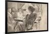 After Dinner Conversation-Maria Yakunchikova-Framed Giclee Print