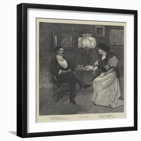 After Dinner-null-Framed Giclee Print