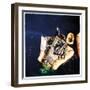 After Gemini VIII Made an Emergency Landing, Astronauts Await Pick Up Inside Their Capsule-null-Framed Premium Photographic Print