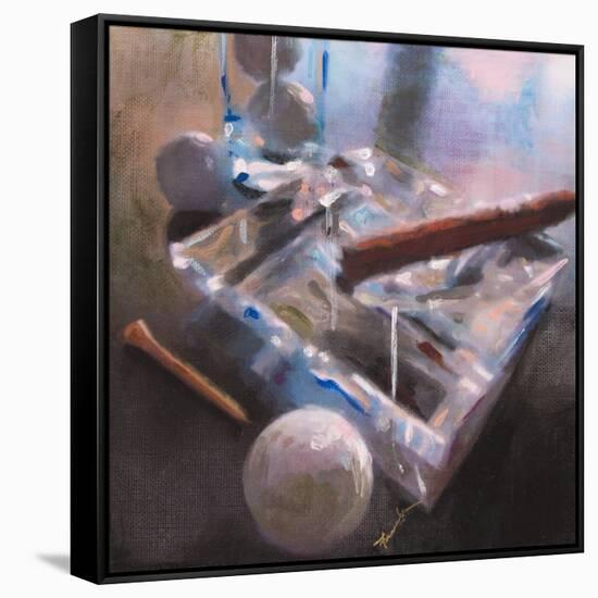 After Golf II-Heather French-Roussia-Framed Stretched Canvas