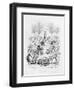 After Having a Glass of Sugar Water, the Famous Orator Comes Down the Platform', Illustration…-J.J. Grandville-Framed Giclee Print