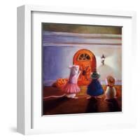 After Hour Trick or Treat-Lucia Heffernan-Framed Art Print