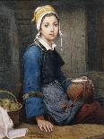 The Young Milk Maid-Deschanger, after Hublin O.-Mounted Giclee Print