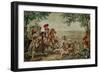 (After Le Brun) Entry of Louis XIV into Dunkerque, 1662-Charles Le Brun-Framed Giclee Print