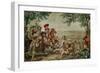 (After Le Brun) Entry of Louis XIV into Dunkerque, 1662-Charles Le Brun-Framed Giclee Print