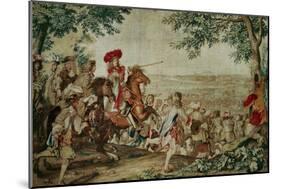 (After Le Brun) Entry of Louis XIV into Dunkerque, 1662-Charles Le Brun-Mounted Giclee Print