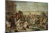 (After Le Brun), the Siege of Douai-Charles Le Brun-Mounted Giclee Print