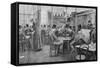 After Lunch in a 'Mecca' Coffee House in 1893, from 'London Coffee-Houses Past and Present'-null-Framed Stretched Canvas