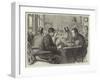 After Lunch in the City, a Game of Chess-null-Framed Giclee Print