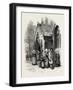 After Mass at Plouaret, Normandy and Brittany, France, 19th Century-null-Framed Giclee Print