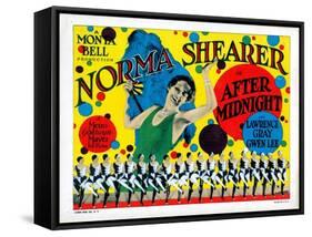 After Midnight, Norma Shearer, 1927-null-Framed Stretched Canvas