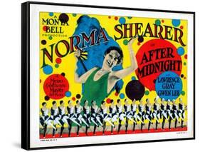 After Midnight, Norma Shearer, 1927-null-Framed Stretched Canvas