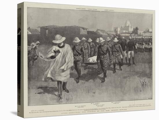 After Omdurman, the Funeral of the Honourable Hubert Howard-null-Stretched Canvas