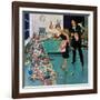 "After Party Clean-up," January 2, 1960-Ben Kimberly Prins-Framed Giclee Print