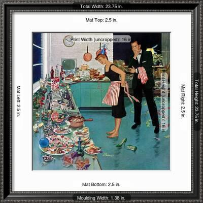 After Party Clean Up January 2 1960 Giclee Print Ben Kimberly Prins Allposters Com