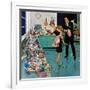 "After Party Clean-up," January 2, 1960-Ben Kimberly Prins-Framed Giclee Print