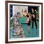 "After Party Clean-up," January 2, 1960-Ben Kimberly Prins-Framed Giclee Print