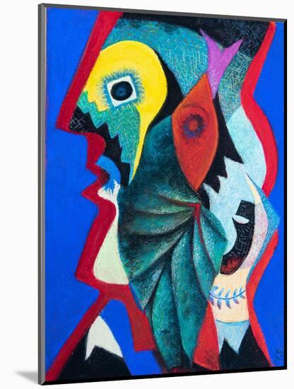 After Picasso,  pastel-Margo Starkey-Mounted Giclee Print