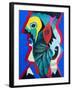 After Picasso,  pastel-Margo Starkey-Framed Giclee Print