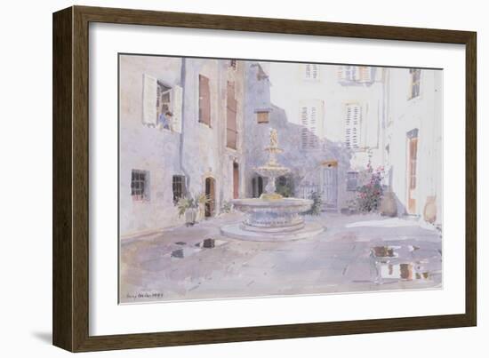 After Rain, Tourrette, 1993-Lucy Willis-Framed Giclee Print