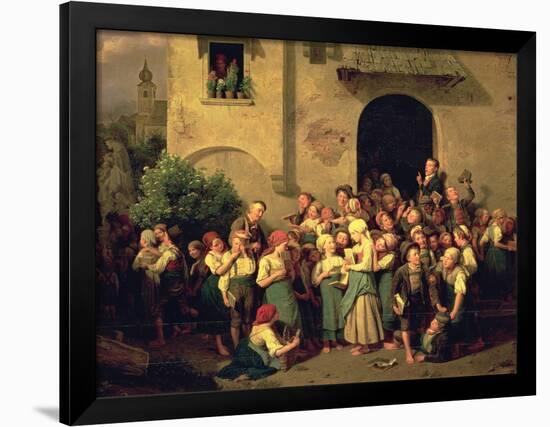 After School, 1844-Ferdinand Georg Waldmuller-Framed Giclee Print