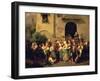 After School, 1844-Ferdinand Georg Waldmuller-Framed Giclee Print