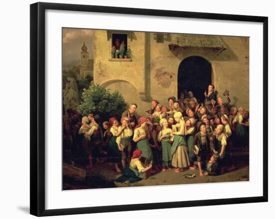 After School, 1844-Ferdinand Georg Waldmuller-Framed Giclee Print