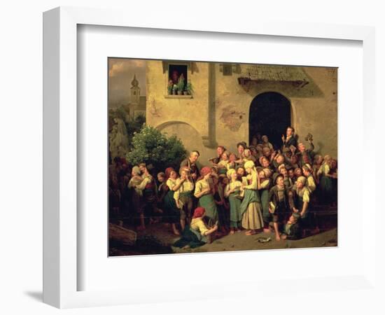 After School, 1844-Ferdinand Georg Waldmuller-Framed Giclee Print