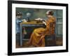 After School; Apres L'ecole, C. 1916 (Oil on Canvas)-Louis Valtat-Framed Giclee Print