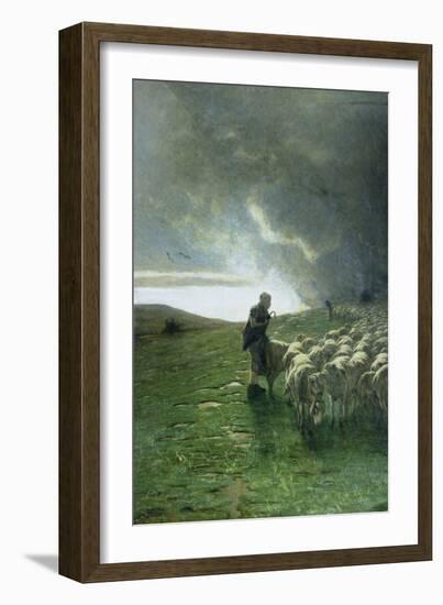 After Storm-Giovanni Segantini-Framed Giclee Print