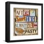 After Surfing Always a Pasty-Norfolk Boy-Framed Art Print