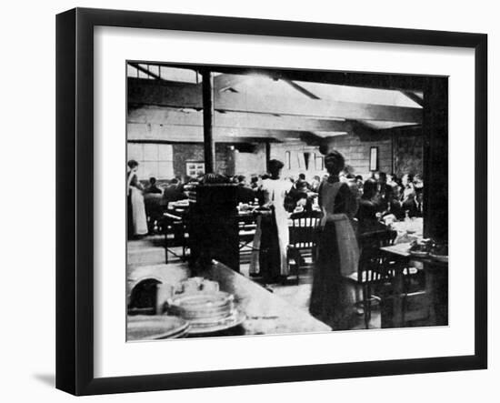 After the Arrival of the Titanic Survivors-null-Framed Photographic Print