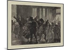 After the Bal-Masque, a Sketch in Paris on a Wet Night-Henry Woods-Mounted Giclee Print