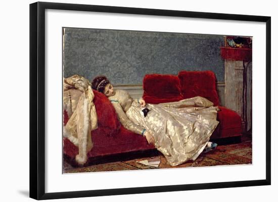 After the Ball, 1869-Marie Francois Firmin-Girard-Framed Giclee Print