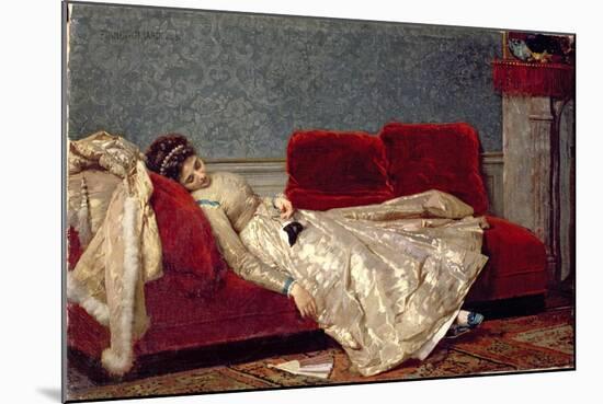 After the Ball, 1869-Marie Francois Firmin-Girard-Mounted Giclee Print