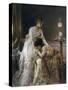 After the Ball, 1874-Alfred Emile Stevens-Stretched Canvas