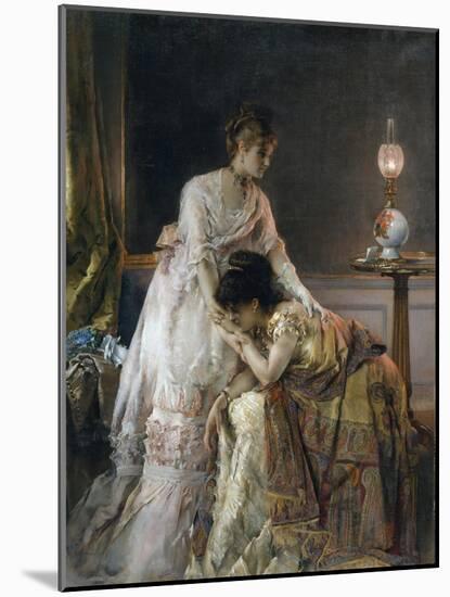 After the Ball, 1874-Alfred Emile Stevens-Mounted Giclee Print